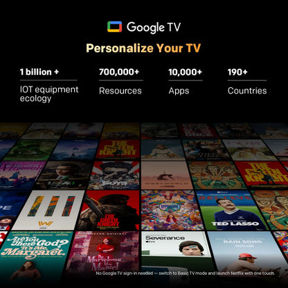 SKYWORTH 65X6600H QD-Mini LED 4K Smart TV, Matte Anti-Glare Display, 120Hz Turbo Mode, AI 4K Upscaling, AI Color Enhancement，Google TV, Dolby Atmos+Dolby Vision, 30W Speakers，HDMI2.1 - Image 5