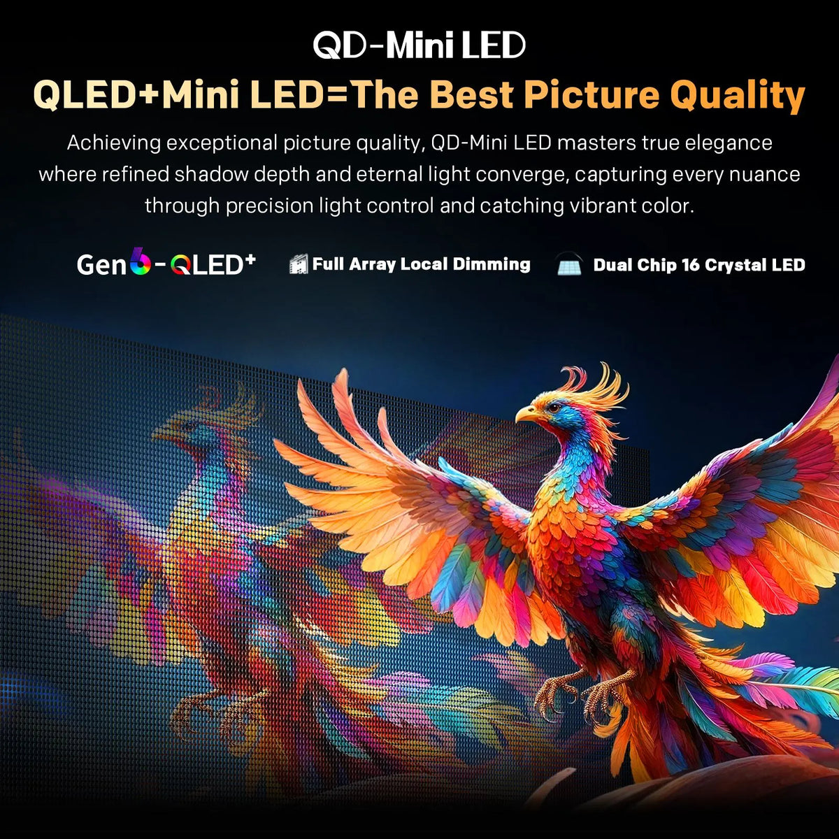 SKYWORTH 75X6600H QD-Mini LED 4K Smart TV, Matte Anti-Glare Display, 120Hz Turbo Mode, AI 4K Upscaling, AI Color Enhancement，Google TV, Dolby Atmos+Dolby Vision, 30W Speakers，HDMI2.1 - Image 7