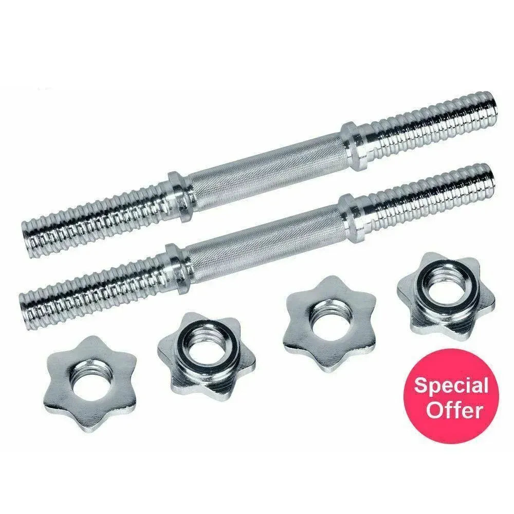 70kg Adjustable Dumbbell Set Standard Hammertone Weights - Image 2