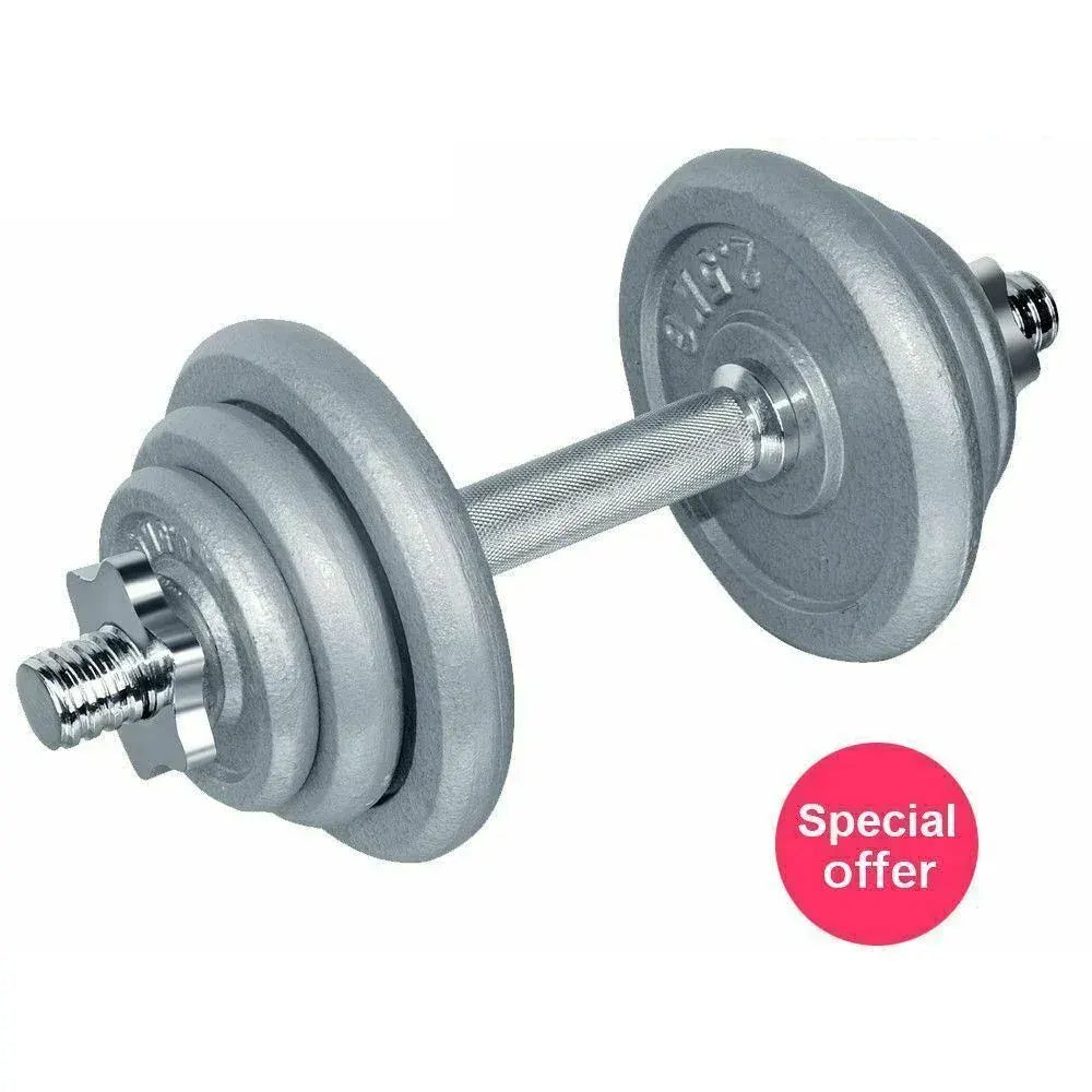 70kg Adjustable Dumbbell Set Standard Hammertone Weights - Image 5