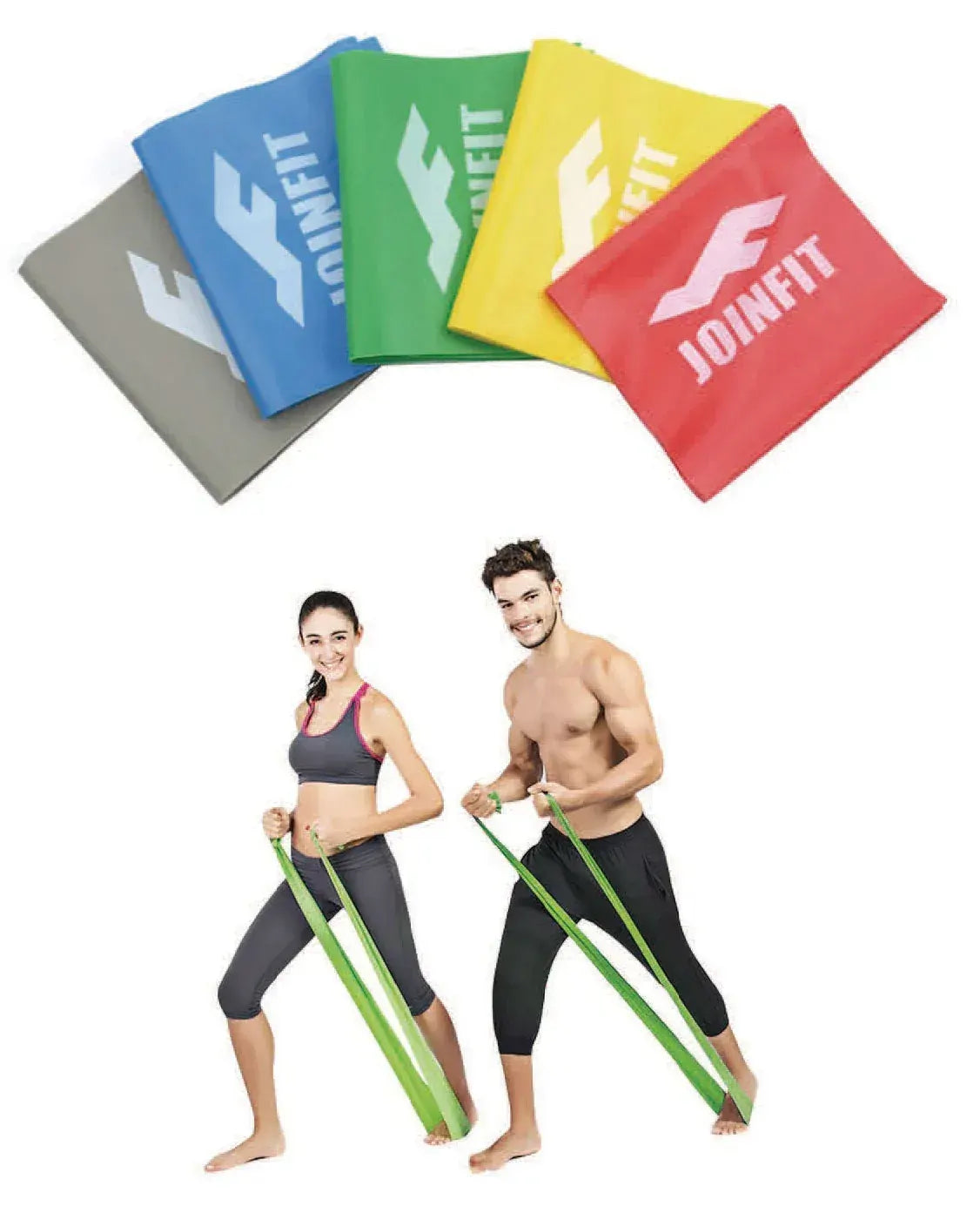 Latex Resistance Bands — BLUE - 2.0M/15LB SIZE: 200CM (L) X 15CM (W) X 0.45CM (H) // WEIGHT: 0.2KG