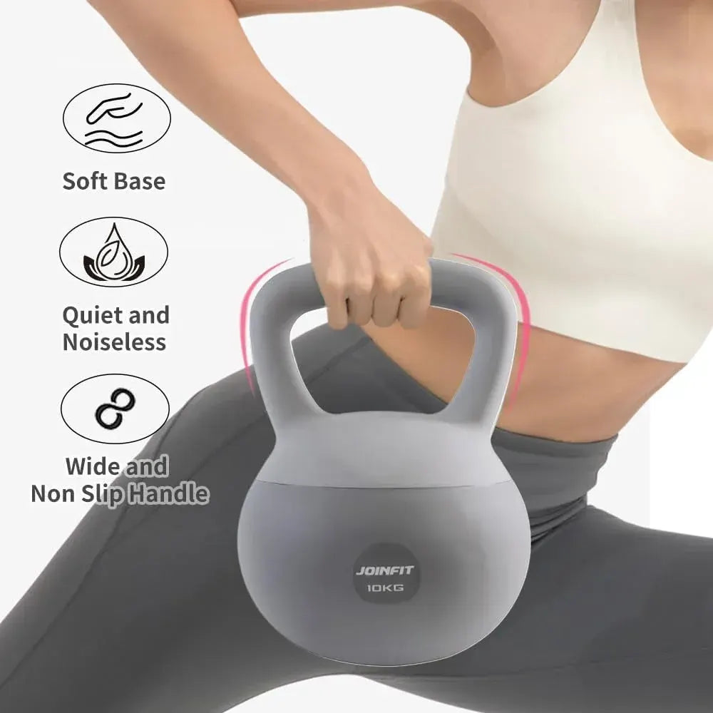 10KG Soft Kettlebells with Cushioned Impact-Resistant Base - Image 3