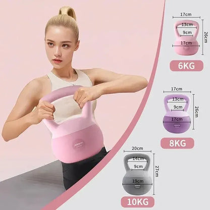 6KG Soft Kettlebells with Cushioned Impact-Resistant Base - Image 3