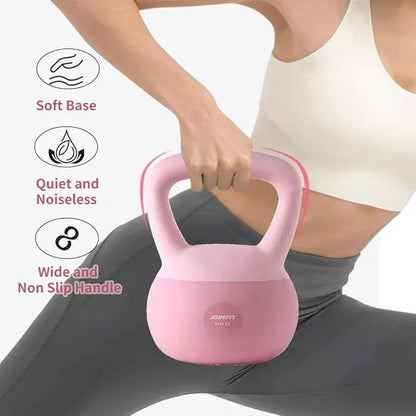6KG Soft Kettlebells with Cushioned Impact-Resistant Base - Image 4