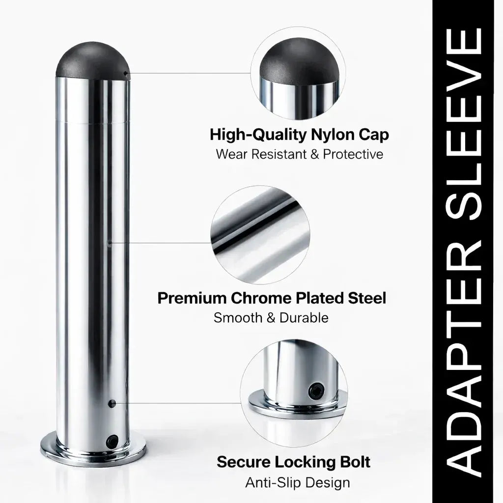 Standard to Olympic Barbell Sleeve Adapter (pair) - Image 2