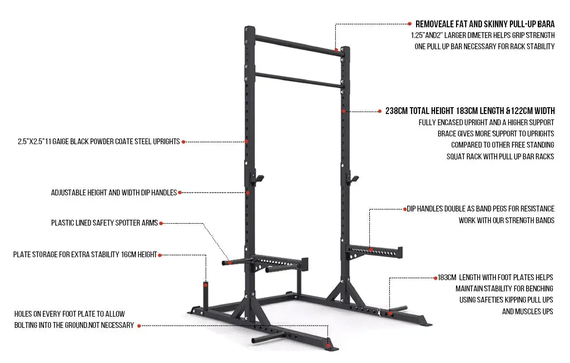 Crossfit Assault Rack / Power Rack/ Half Rack - Image 2