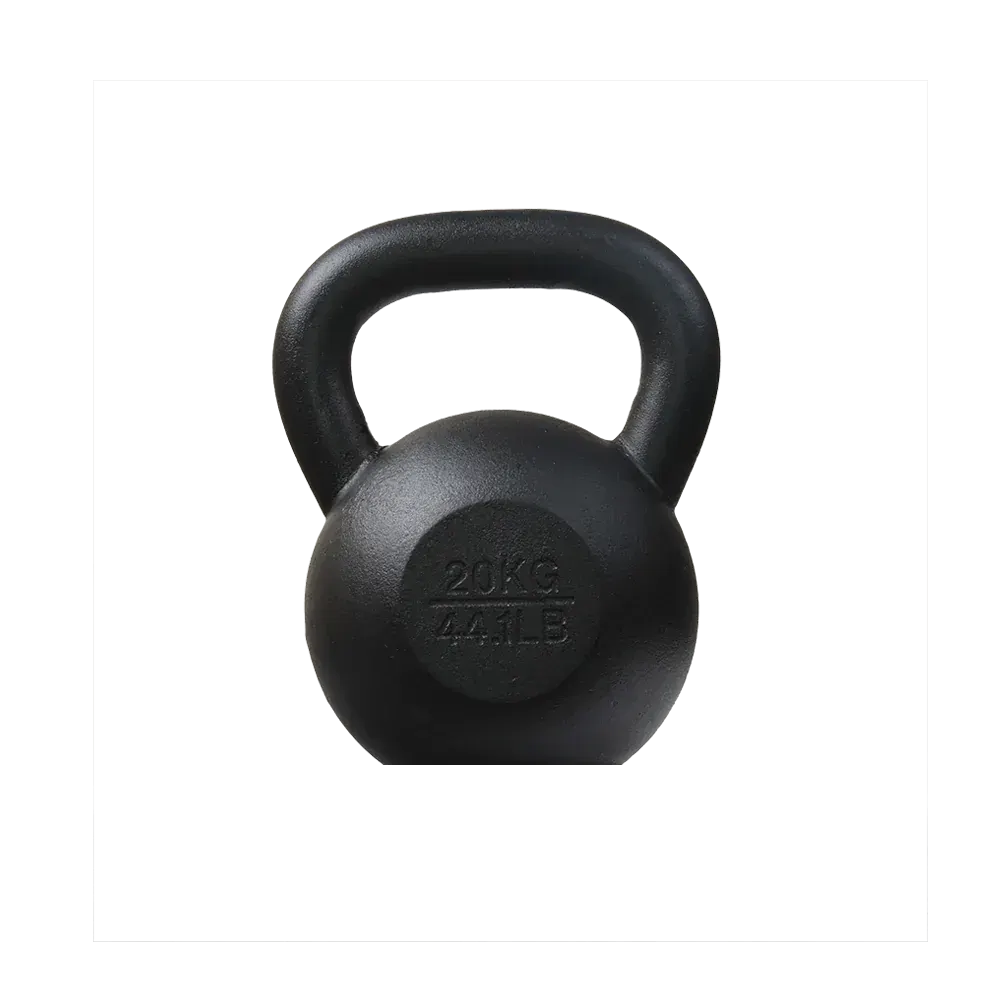 20kg Classic Cast Iron Powder Coated Kettlebell