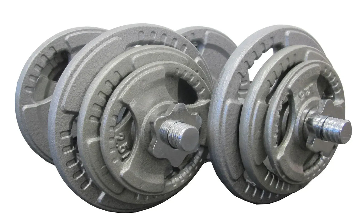40kg Standard Hammertone Dumbbell Set (w/ EZY GRIP)