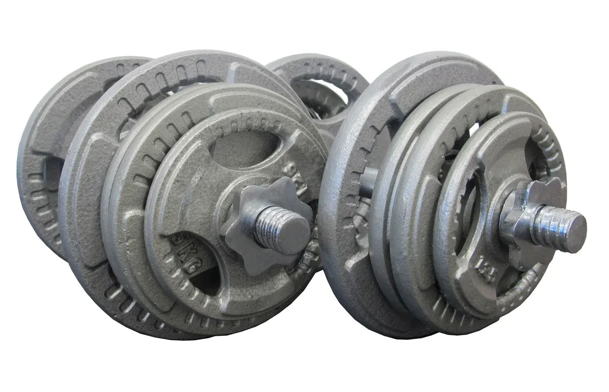 50kg Standard Hammertone Dumbbell Set (w/ EZY GRIP)
