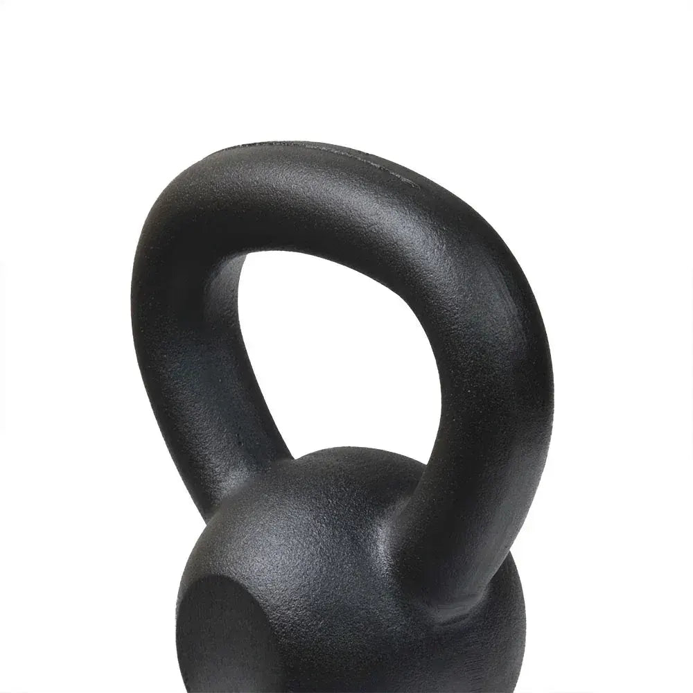 48kg Classic Cast Iron Powder Coated Kettlebell - Image 2