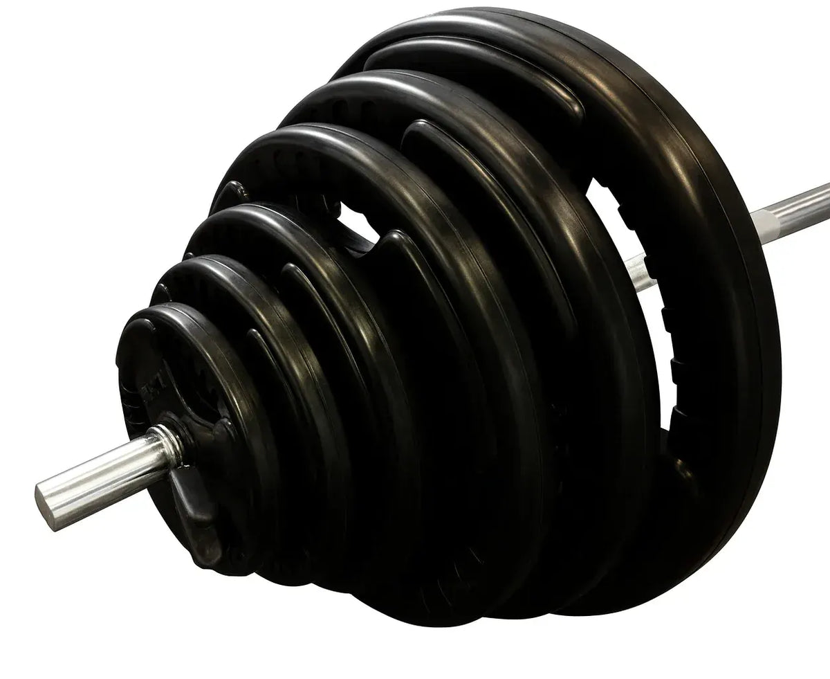 70kg Standard Rubber Coated Barbell Weights Set