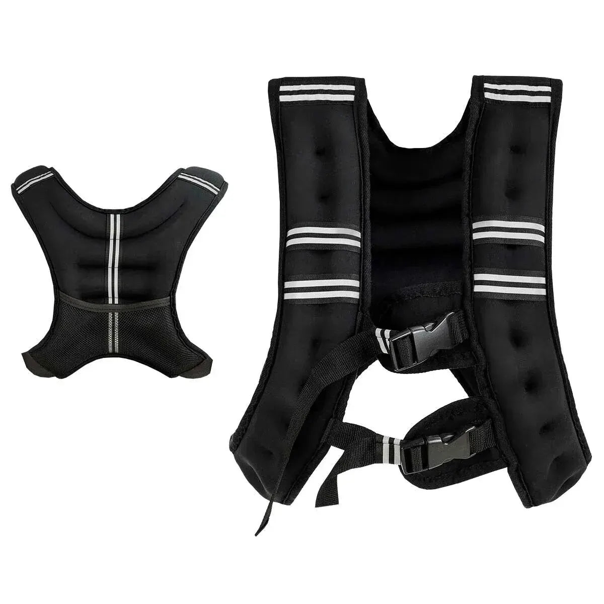 Weighted Vest With Mesh Pocket & Adjustable Buckle — 10kg / Purple