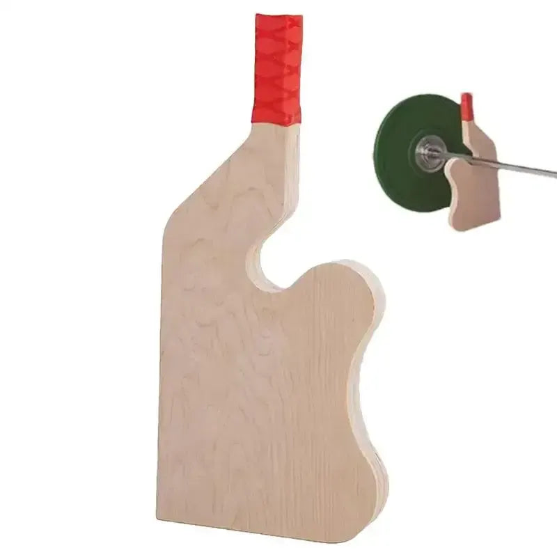 Wooden Barbell Jack Plate Changer Deadlift Barbell Holder