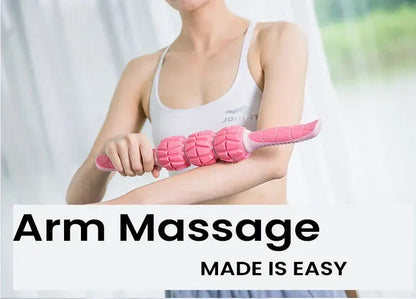 Spiked Triple-Ball Massage Stick - Image 2