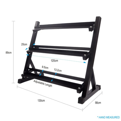 Three Tier Dumbbell Rack - Image 4