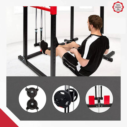 Power Cage Fitness Multifunctional Rack for Effective Full Body Workout - Image 4