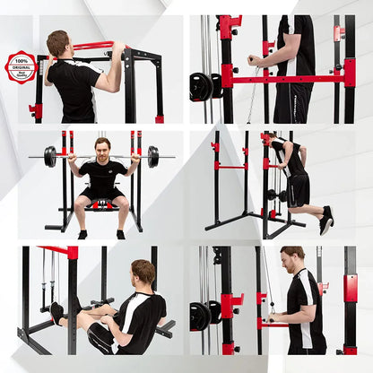 Power Cage Fitness Multifunctional Rack for Effective Full Body Workout - Image 5