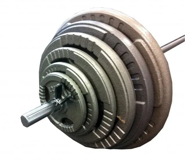 50kg Standard Hammertone Barbell Weights Set