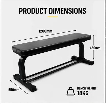 Heavy Duty Flat Bench –for Bench Press & Dumbbell Training - Image 3