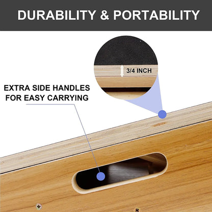 Wooden Slant Board- Adjustable Incline Board and Calf Stretcher - Image 4