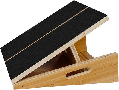 Wooden Slant Board- Adjustable Incline Board and Calf Stretcher - Image 7