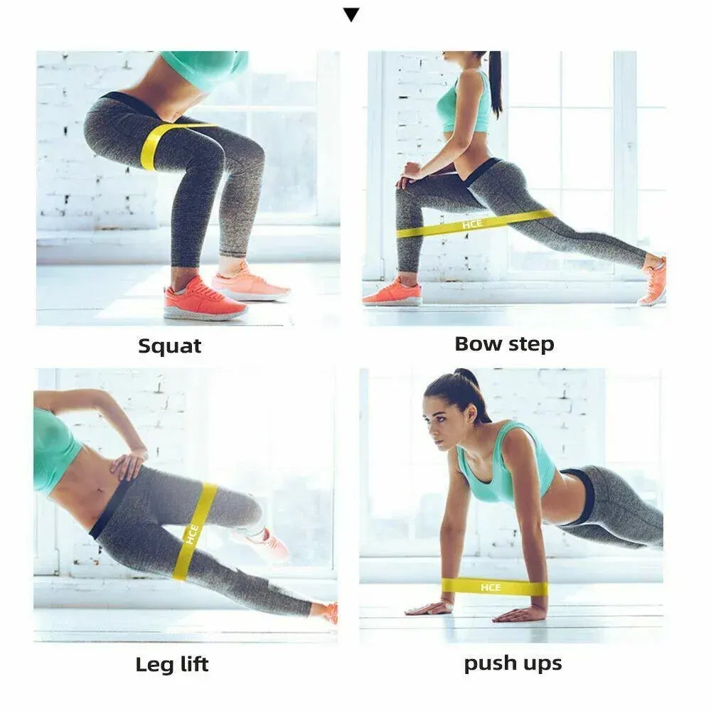 Strength Booty Fabric Resistance Bands (5-pack + Carry Bag) - Image 3