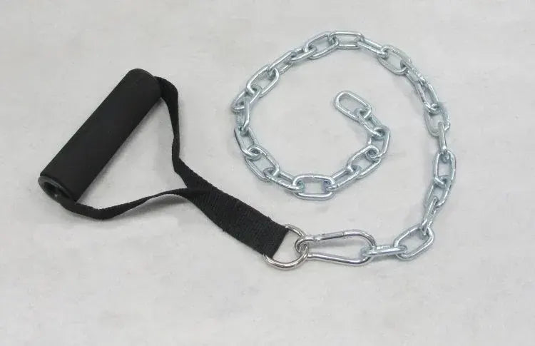 Single Stirrup Handle with Foam Grip + Snap Link with Chain