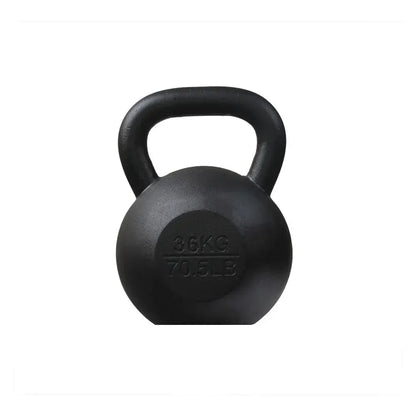 36kg Classic Cast Iron Powder Coated Kettlebell
