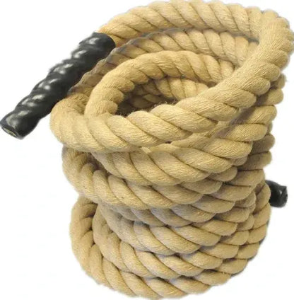 Sisal Battle Rope – 2" Thick Fitness Power Training Rope, 10 Metres - Image 2