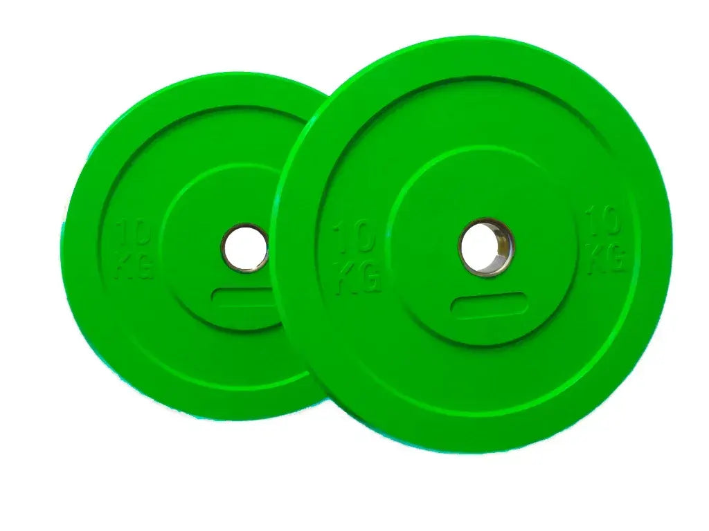 10kg Coloured Olympic Bumper Plate - Image 3