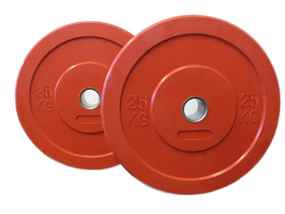 25kg Coloured Olympic Bumper Plate - Image 3