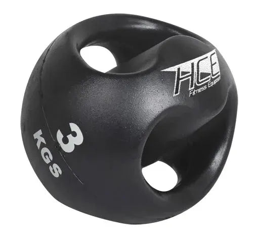 3KG Double Grip Handles Medicine Ball