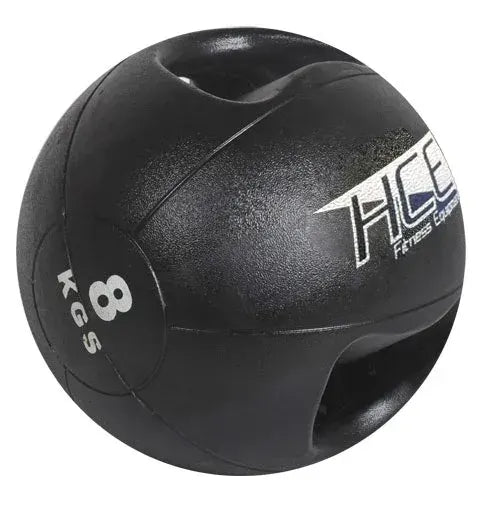 8KG Double Grip Handles Medicine Ball