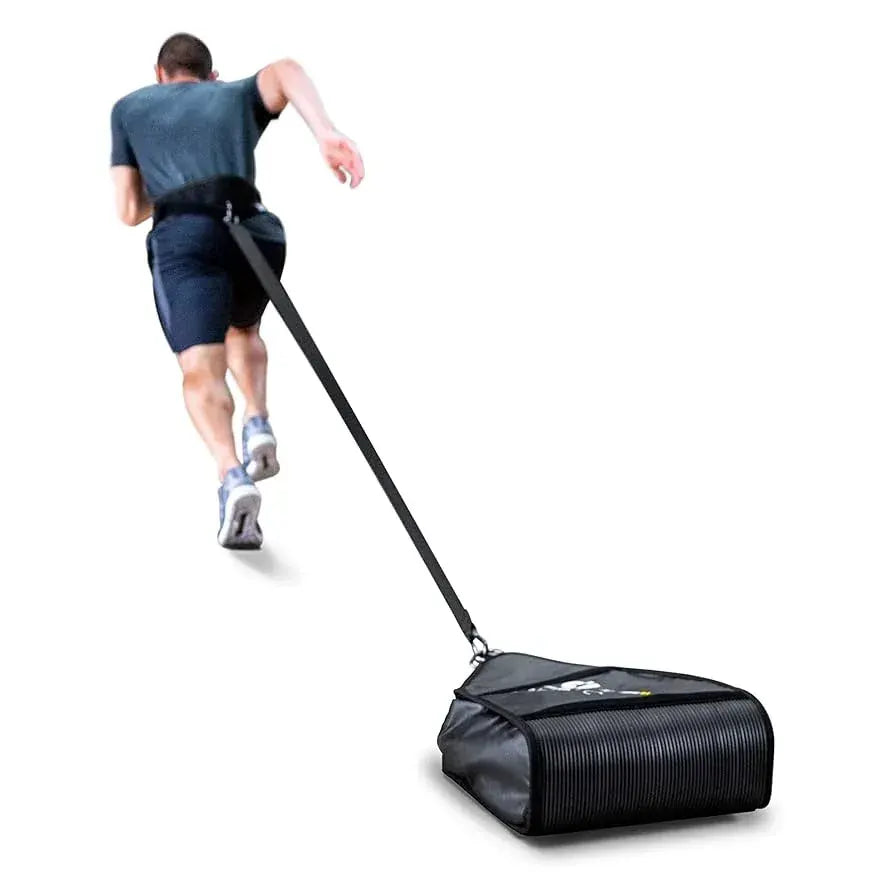 Adjustable Weight Sled Trainer with Sandbag Loading - Image 2