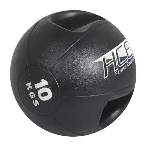 10KG Double Grip Handles Medicine Ball