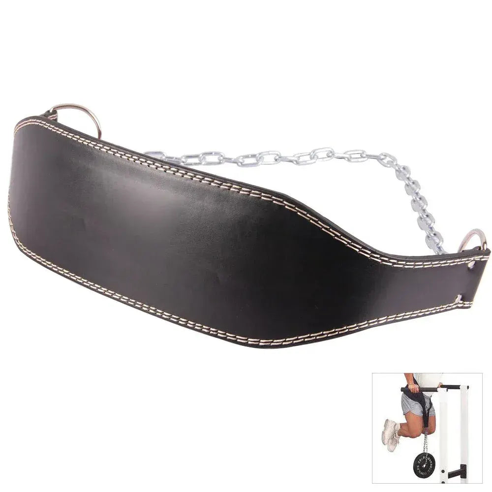 Leather Weights Dipping Belt