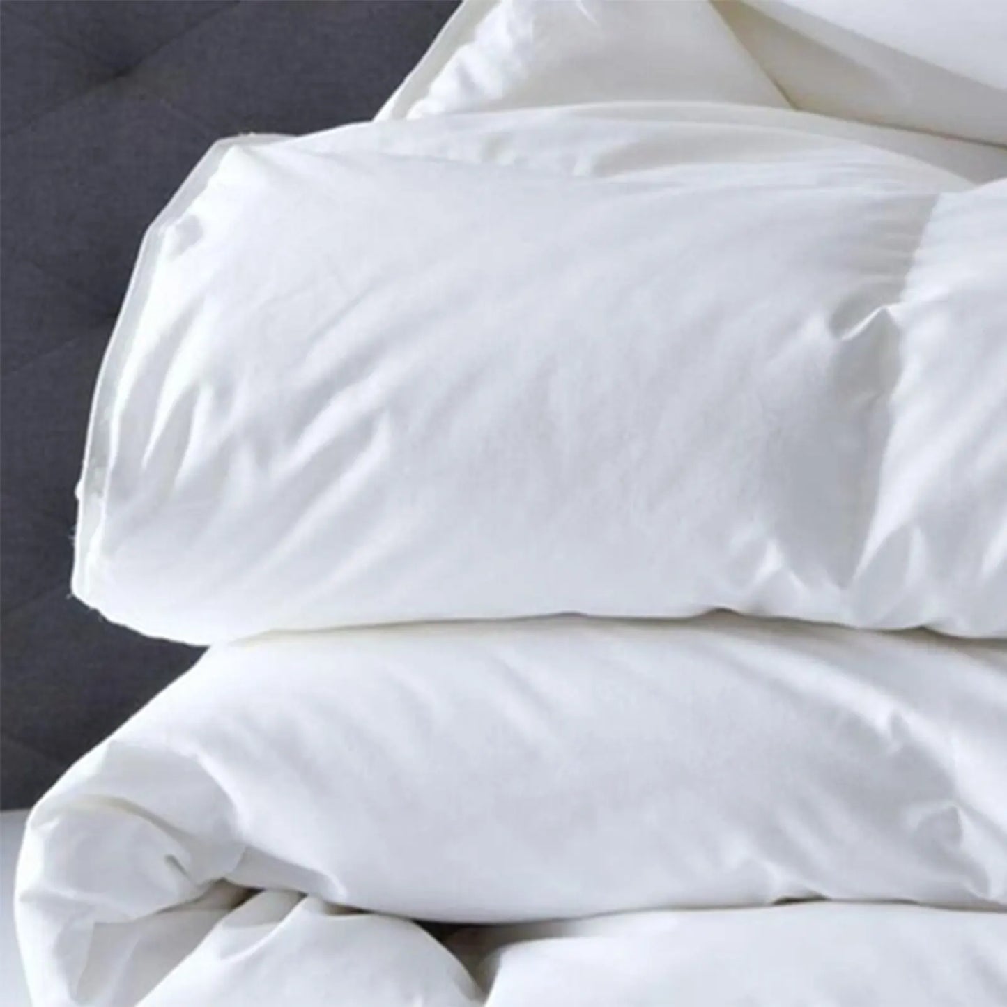 Royal Comfort 500GSM Plush Duck Feather Down Quilt Ultra Warm Soft - All Seasons - King Single - White - Image 3