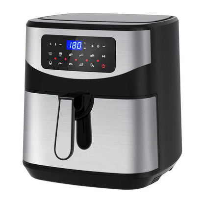 Kitchen Couture 12 Litre Air Fryer Multifunctional LCD One Touch Display Silver - Image 7