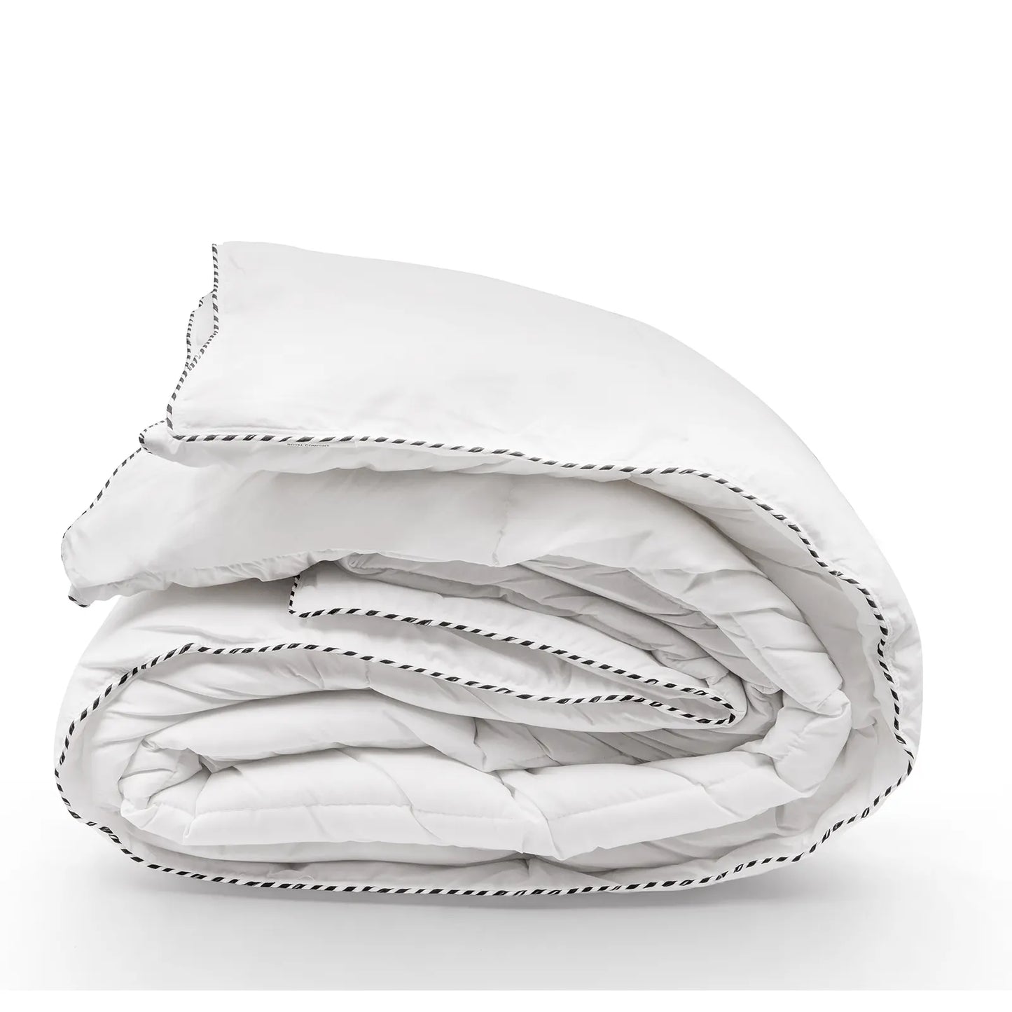 Royal Comfort Bamboo Blend Quilt 250GSM Luxury  Duvet 100% Cotton Cover - Single - White - Image 6