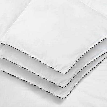 Royal Comfort Bamboo Blend Quilt 250GSM Luxury  Duvet 100% Cotton Cover - Single - White - Image 7