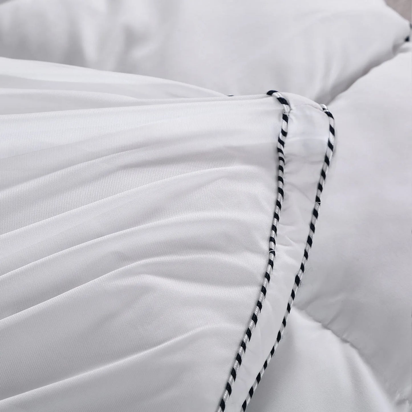 Royal Comfort 1000GSM Luxury Bamboo Fabric Gusset Mattress Pad Topper Cover - King - White - Image 7