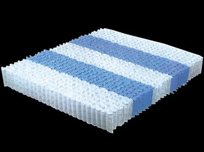 Ergopedic Mattress 5 Zone Latex Pocket Spring Mattress In A Box 30cm - Single - White  Grey  Black - Image 7