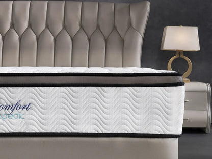Ergopedic Mattress 5 Zone Latex Pocket Spring Mattress In A Box 30cm - Single - White  Grey  Black - Image 8