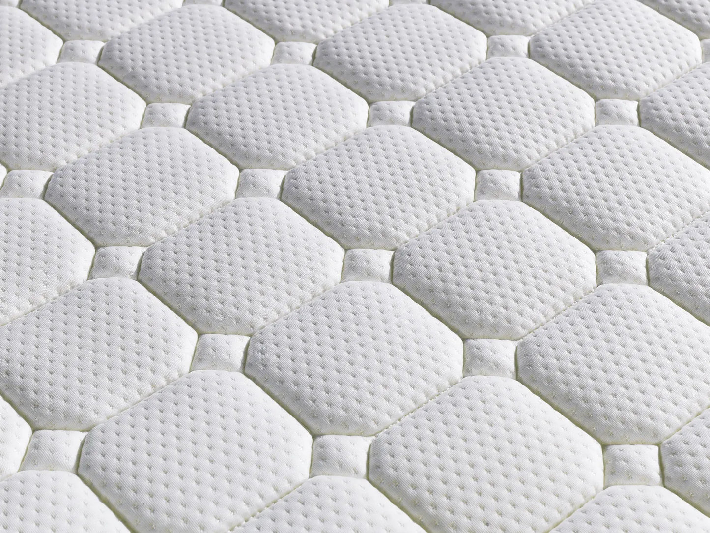 Ergopedic Mattress 5 Zone Latex Pocket Spring Mattress In A Box 30cm - Queen - White  Grey  Black - Image 8