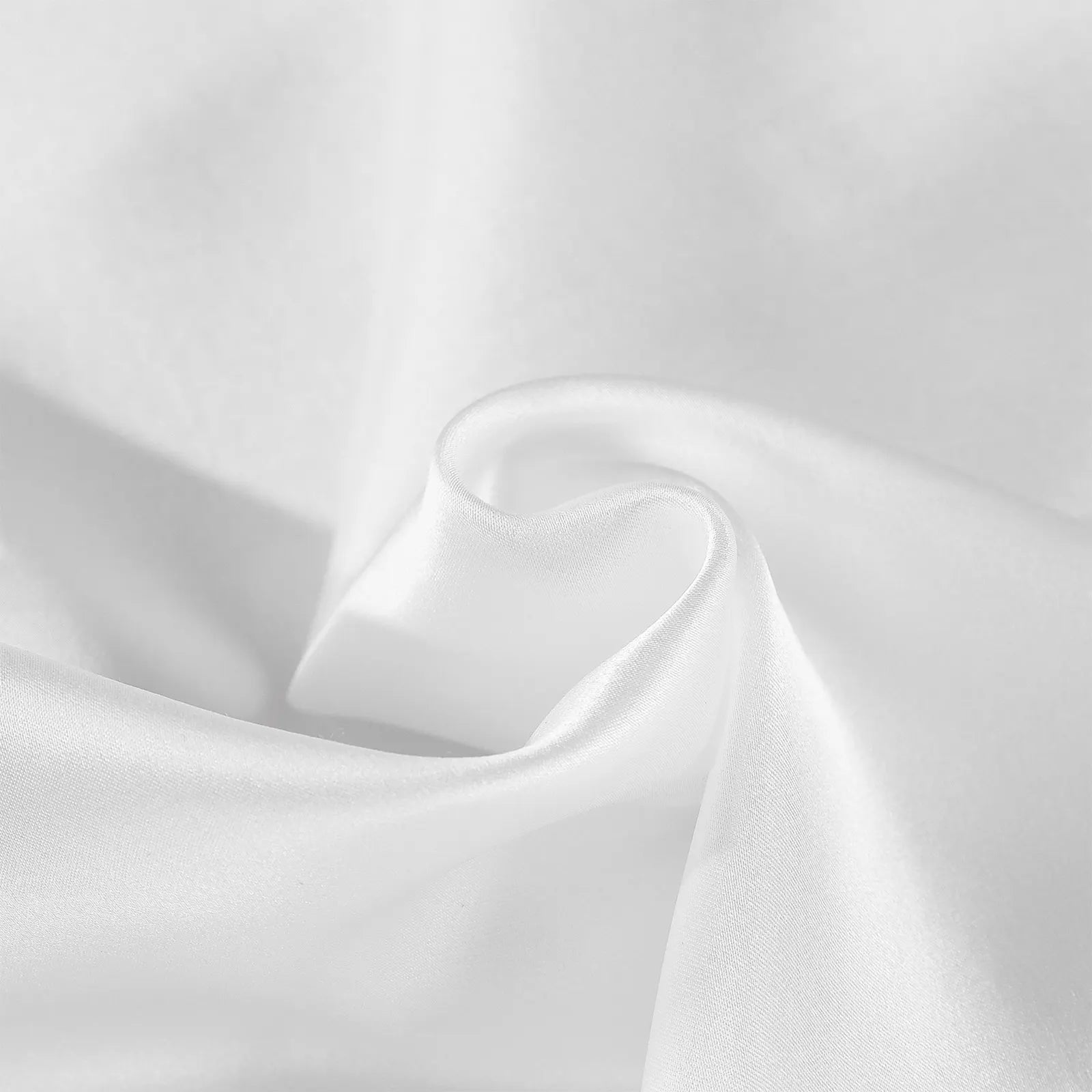Royal Comfort Pure Silk Pillow Case 100% Mulberry Silk Hypoallergenic Pillowcase - White - Image 2