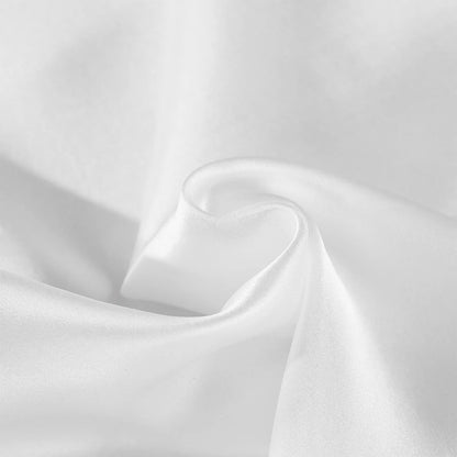 Royal Comfort Pure Silk Pillow Case 100% Mulberry Silk Hypoallergenic Pillowcase - White - Image 2