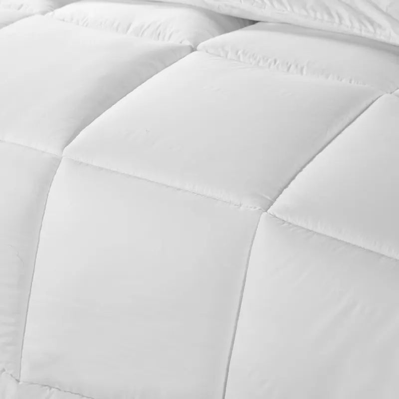 Royal Comfort 800GSM Quilt Down Alternative  Duvet Cotton Cover Hotel Grade - Super King - White - Image 3