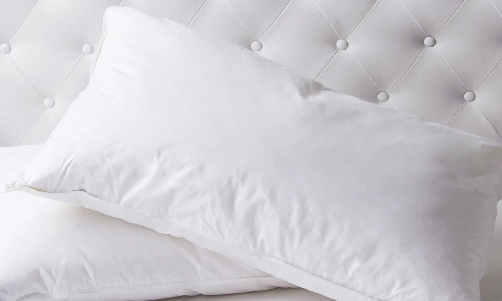 Duck Feather & Down Quilt 500GSM + Duck Feather and Down Pillows 2 Pack Combo - Single - White - Image 4