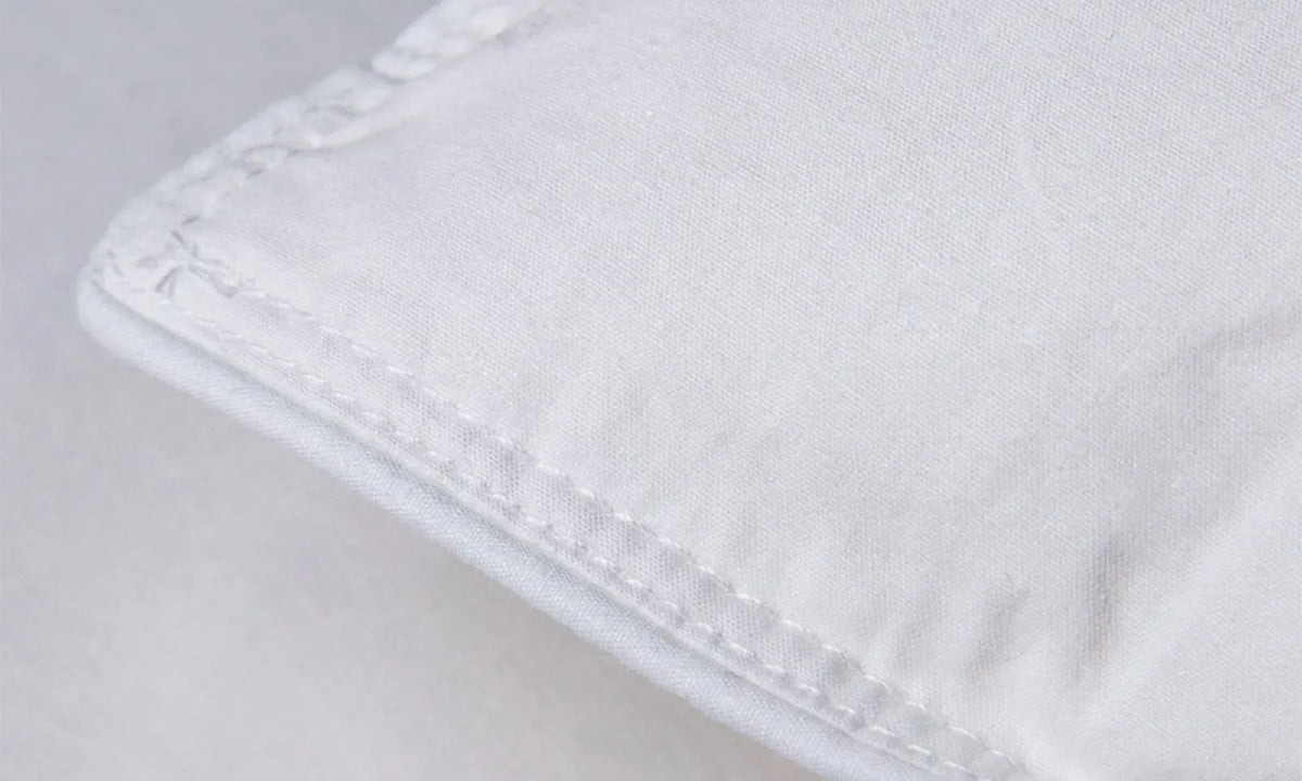 Duck Feather & Down Quilt 500GSM + Duck Feather and Down Pillows 2 Pack Combo - Double - White - Image 5