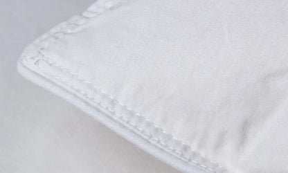 Duck Feather & Down Quilt 500GSM + Duck Feather and Down Pillows 2 Pack Combo - Double - White - Image 5